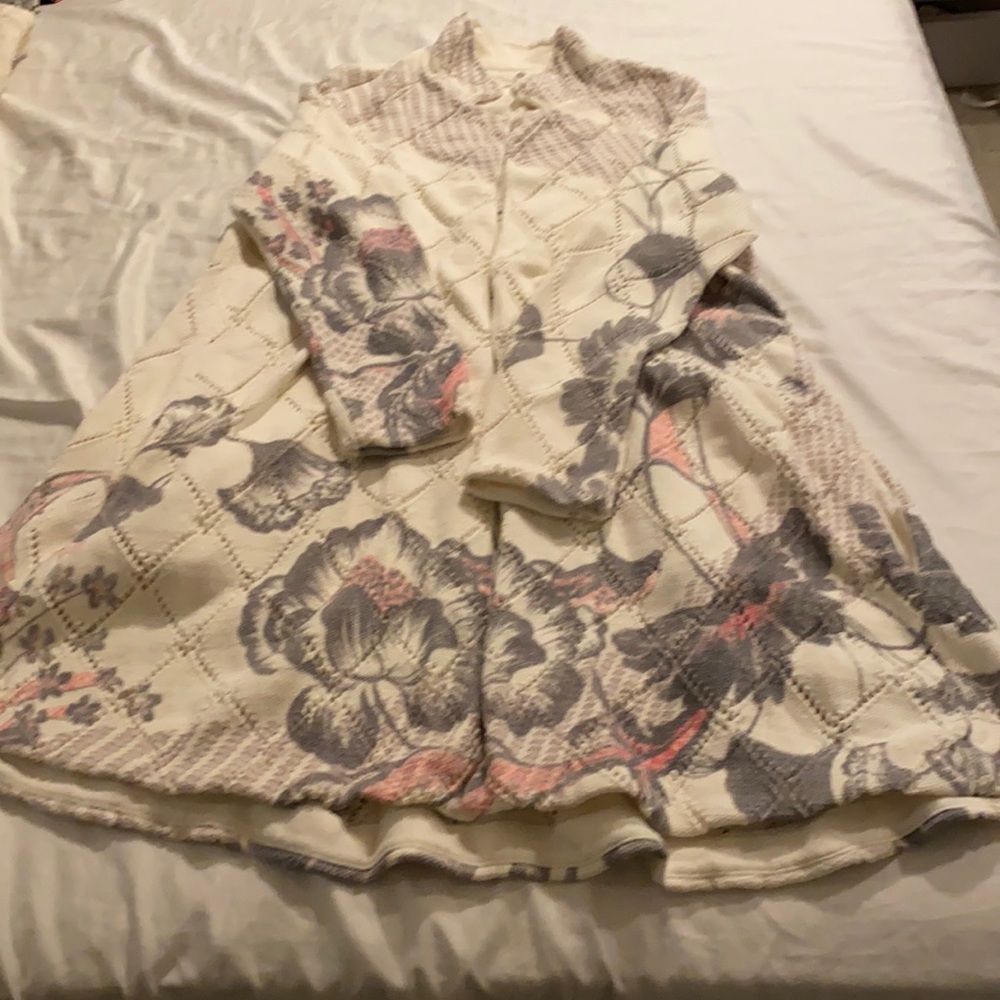 New Anthropologie long cardigan oversized cotton